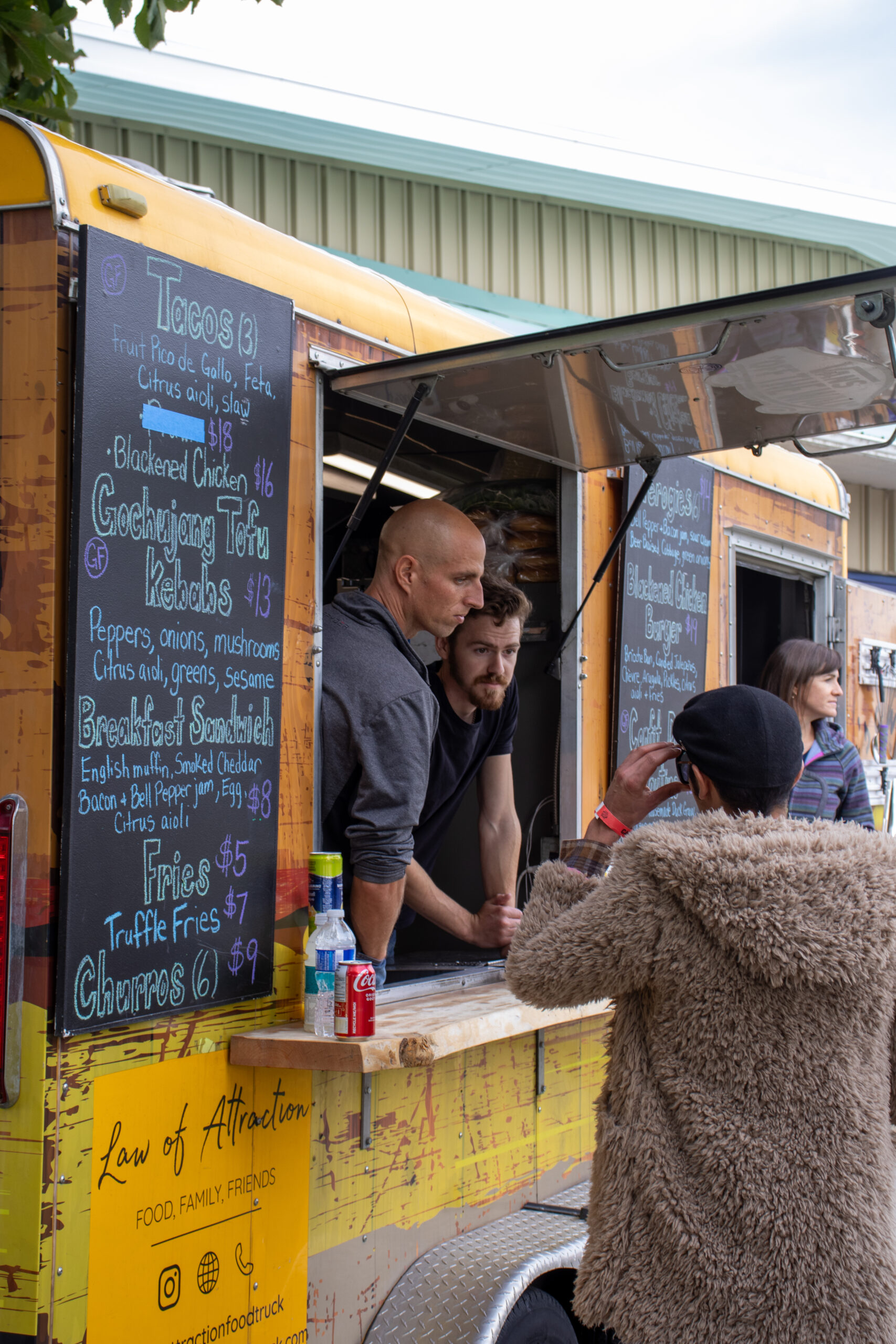 Law of Attraction Food truck at event