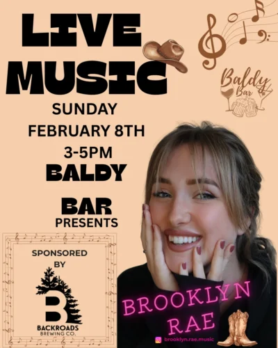 Brooklyn Rae bring big energy to the Baldy Bar
